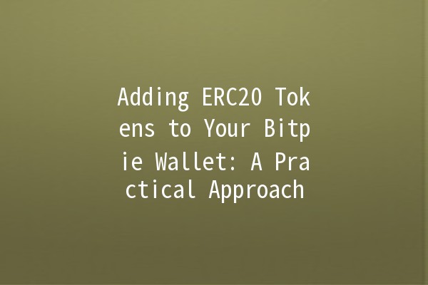 Adding ERC20 Tokens to Your Bitpie Wallet: A Practical Approach 🚀💰